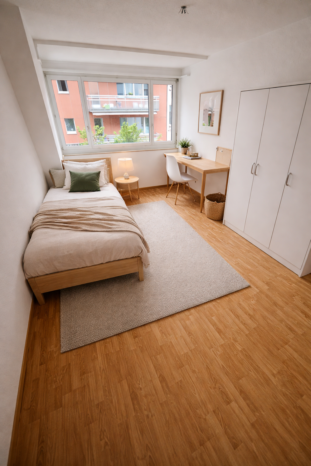 Möbliertes WG-Zimmer (17 m²) mit Seeblick & Terrasse – Toplage Zürich Kreis 8