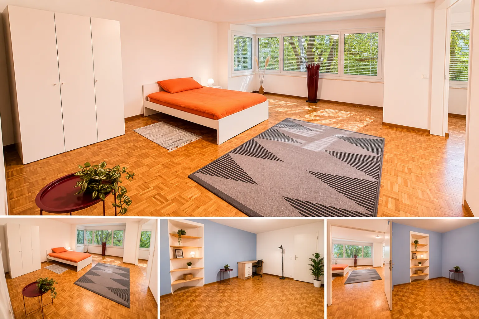 Möbliertes WG-Studio (36 m²) in Premiumlage – Zürich Kreis 8 an der Dufourstrasse 131	 - MELBOURNE / Zimmer 2