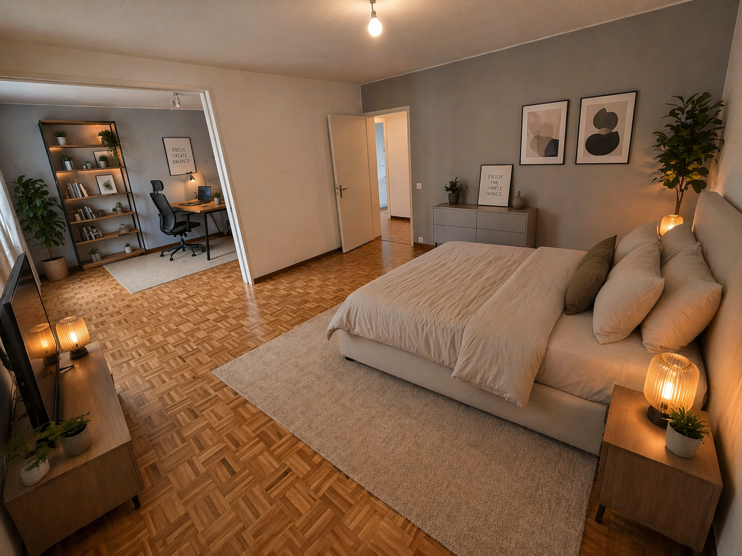 Möbliertes WG-Studio (36 m²) in Premiumlage – Zürich Kreis 8